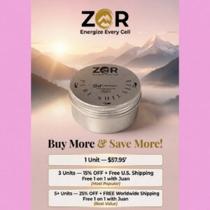 ZOR Pure Shilajit - Himalayan Shilajit Lab Tested & Heavy Metals Free